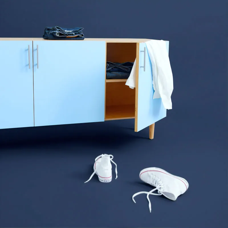 Material and finish selection